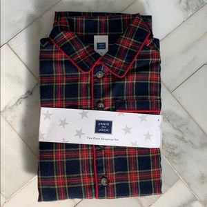 Brand new Janie and Jack Christmas pajamas unisex